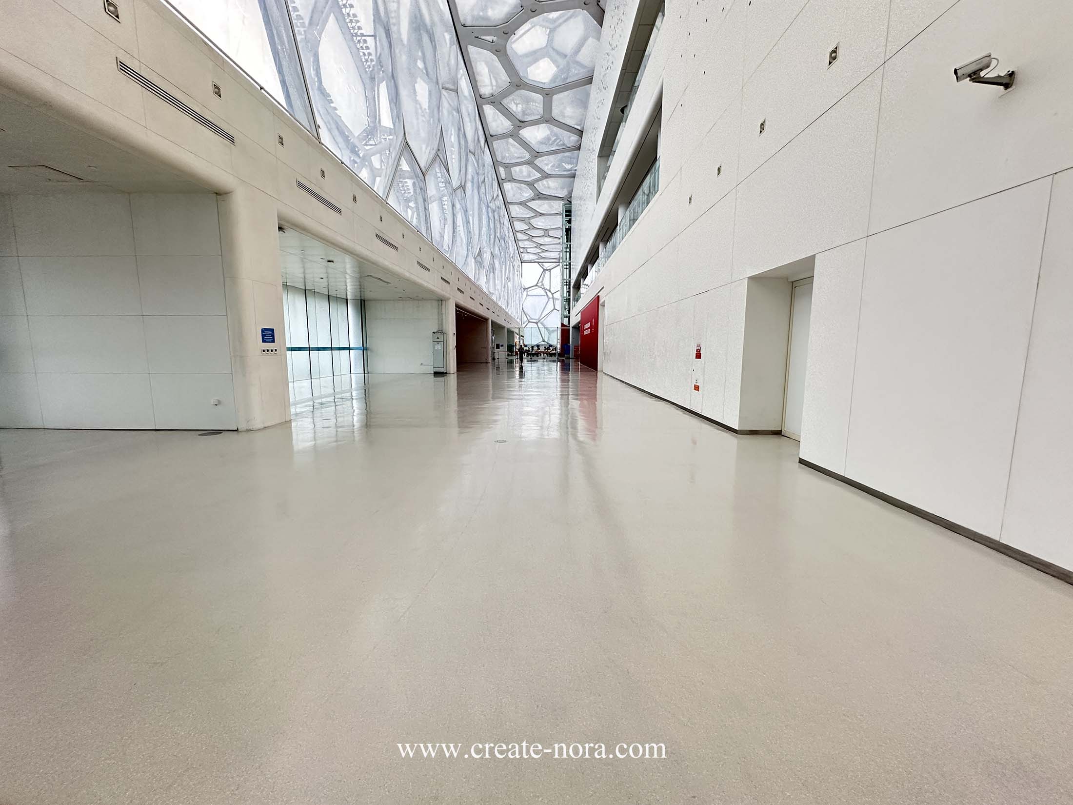 the photo of nora rubber flooring in National Aquatics Center (Water Cube) 3